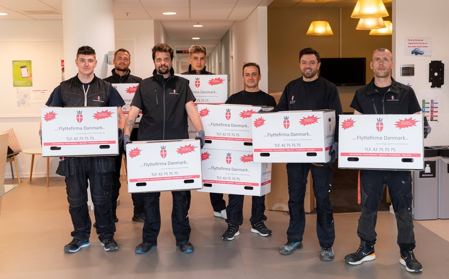 Flytning af Flyttefirma Danmark