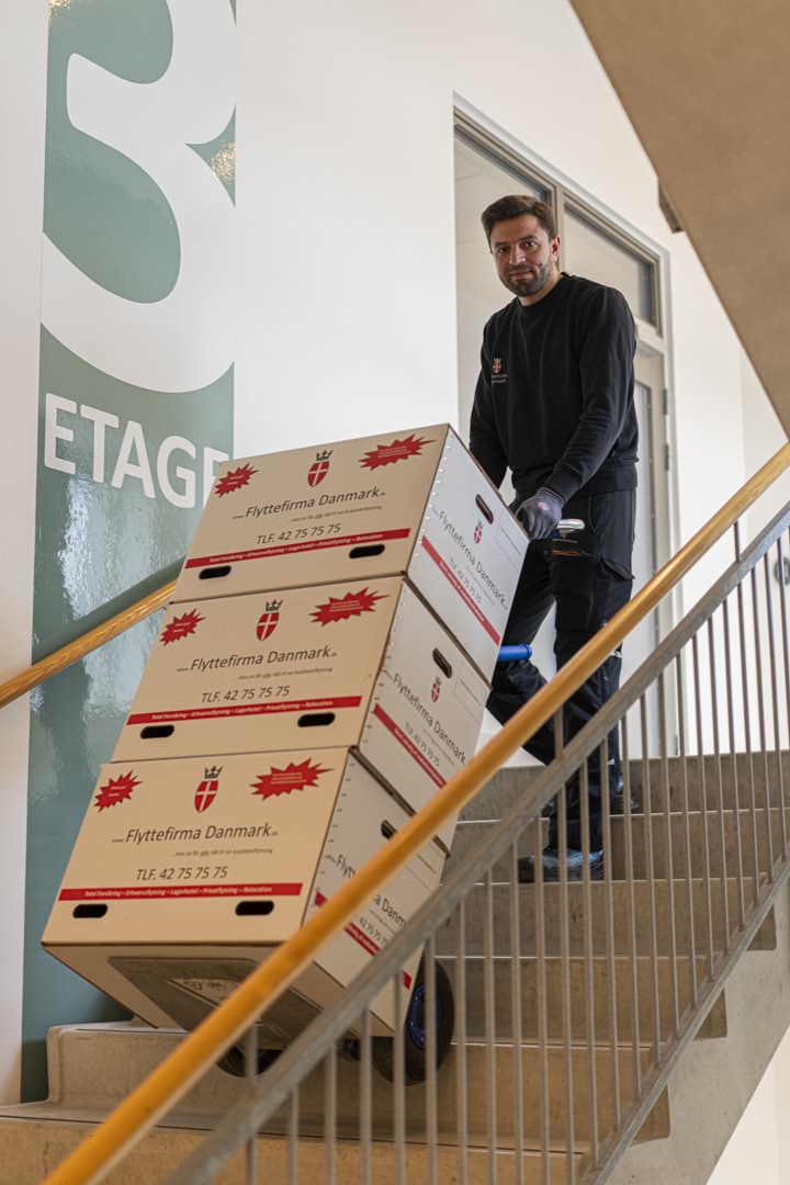 Flytning af Flyttefirma Danmark