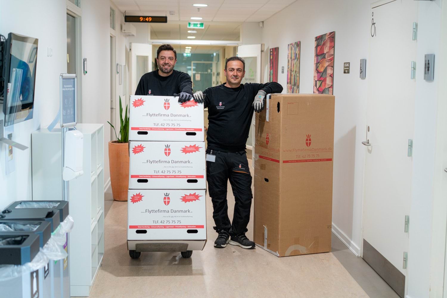 Flytning af Flyttefirma Danmark